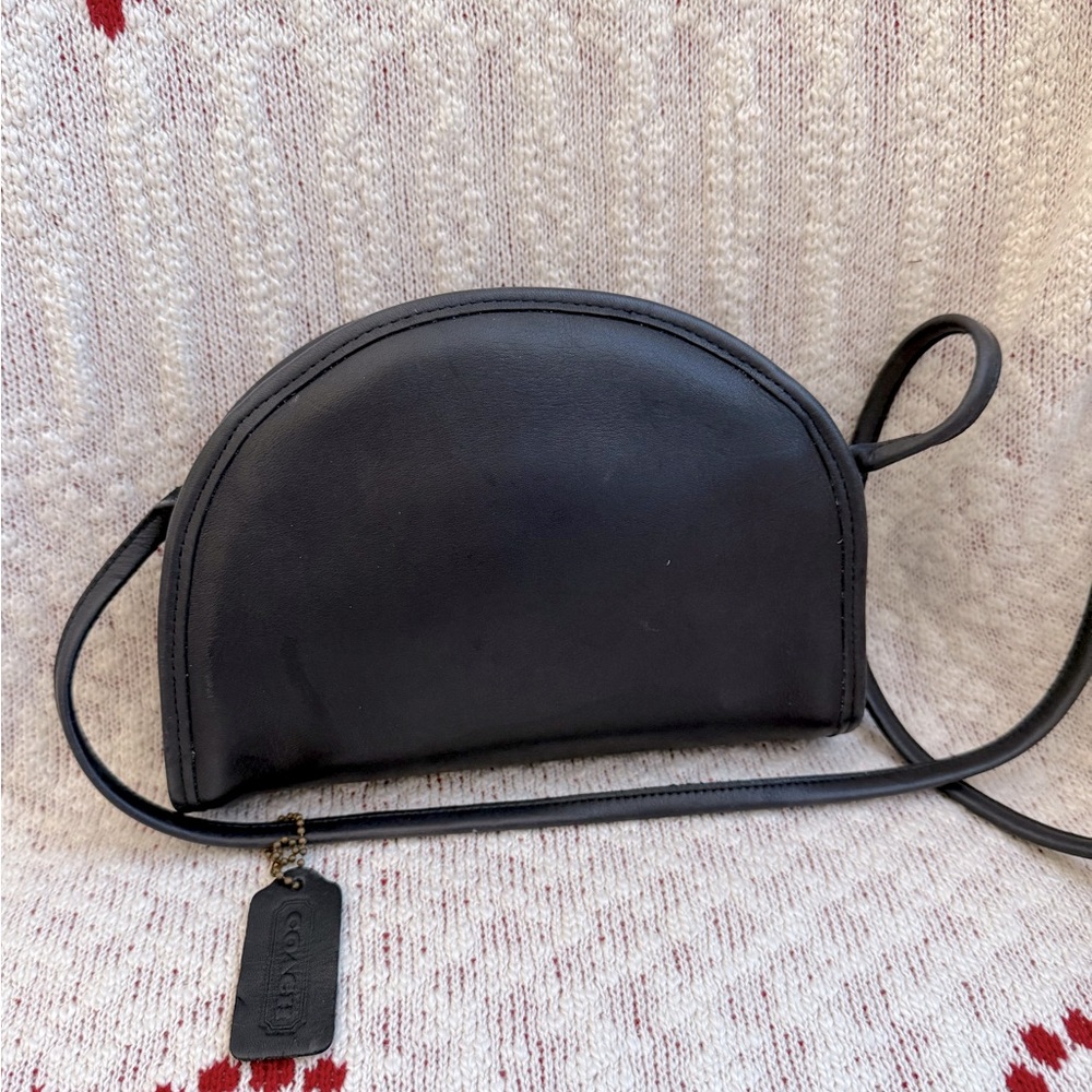 Vintage Coach Navy Bag